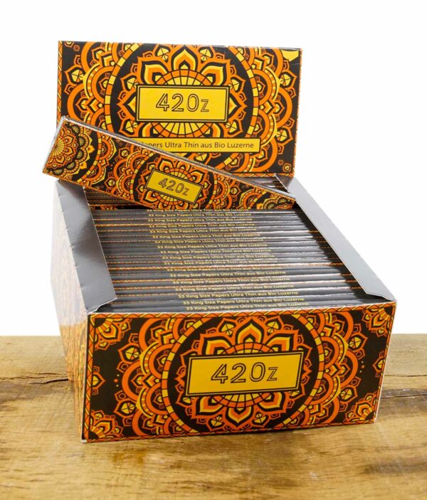 420z-Papers-King-Size-Ultra-Thin-Pumpkin-Sunlight-50er-Box