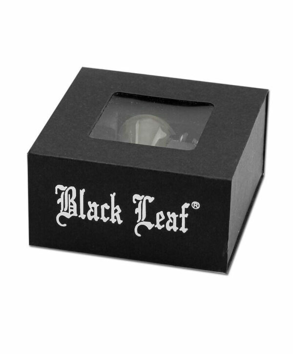 'Black-Leaf'-Glaskunstkopf-Wirbel-3