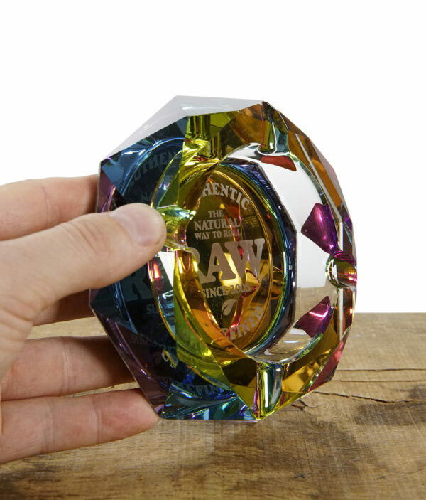 RAW-Aschenbecher-Rainbow-Kristallglas-115mm-seite